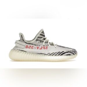 Adidas Yeezy Boost 350 V2 White Black Red CP9654 Men’s Sz 7 Women’s 8 Low Zebra